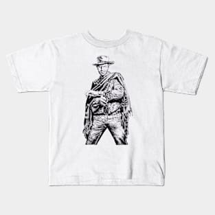 Clint Eastwood <> Graphic Design Kids T-Shirt